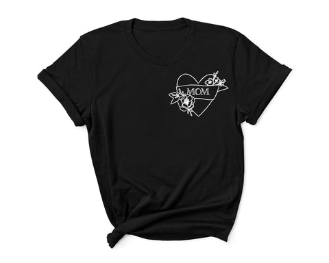 Mom Heart Tee by The Wild - thewildkidsapparel.com