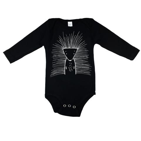 Pip the Porcupine Long Sleeve Onesie