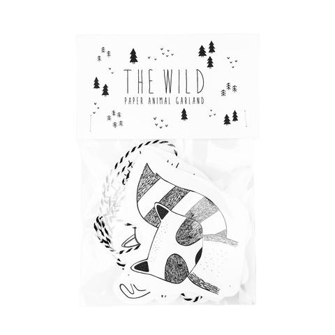 The Wild Paper Animal Garland