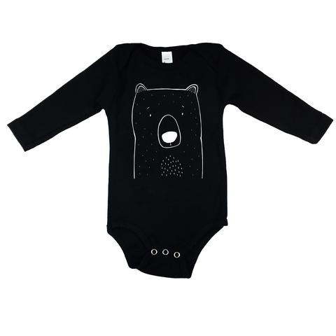 Bob the Grizzly Bear Long Sleeve Onesie by The Wild