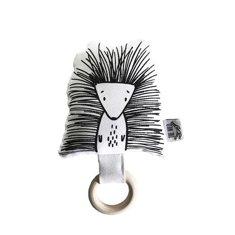 Pip the Porcupine Baby Rattle by The Wild - thewildkidsapparel.com