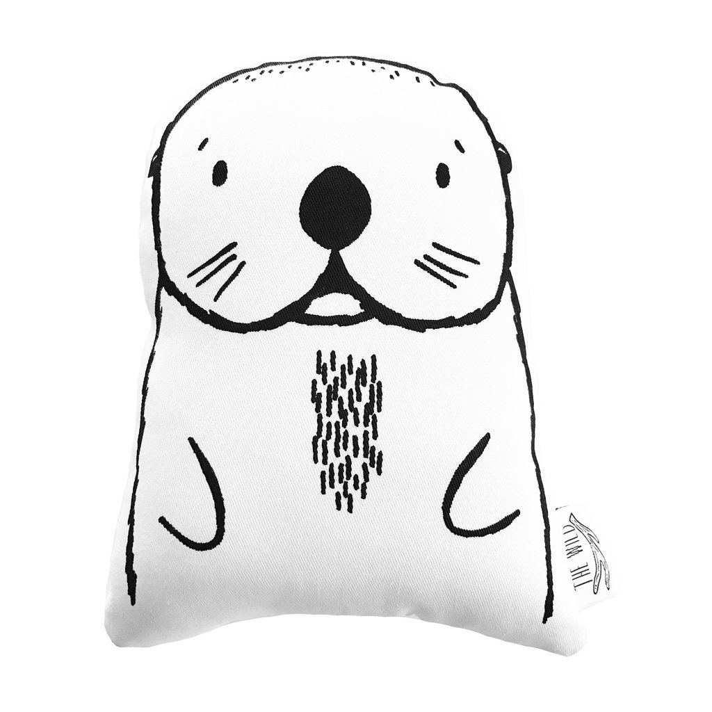 Oslo the Otter Soft Toy Pillow by The Wild